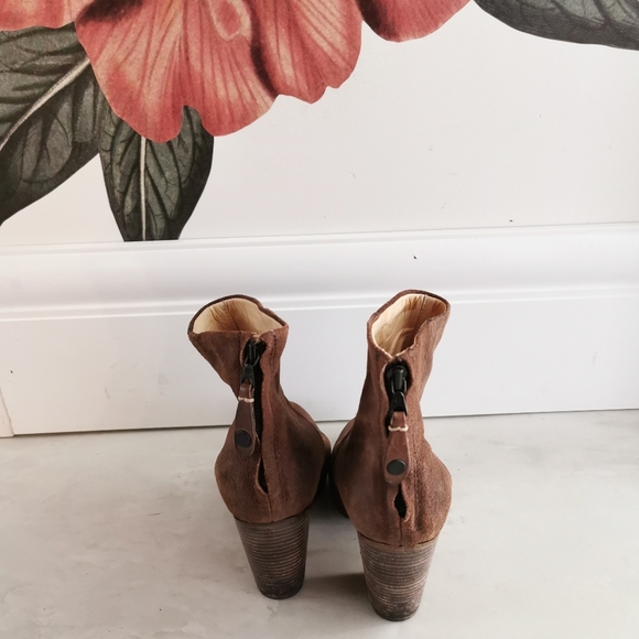 Rag & Bone Ankle Boots (Brown) - Picture 3 of 6